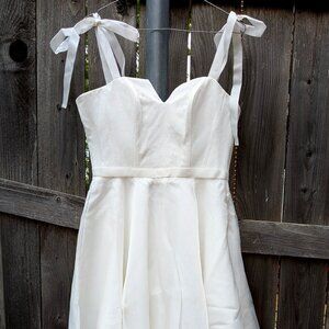 Midi/Tea Length Wedding Dress, Elopement Dress, US Size 6